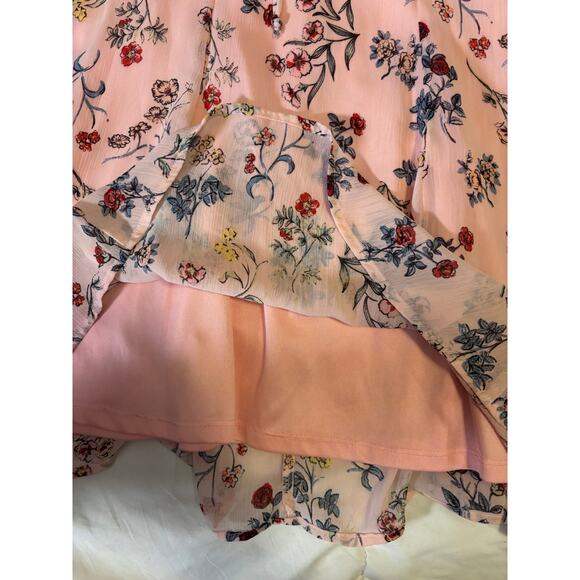 Disney Beauty and the Beast Floral Dress – Pink, Size Medium - Picture 4 of 6